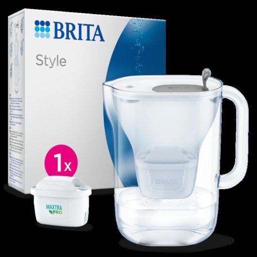 Jarra filtrante BRITA Style 2,4L Bleu Transparent avec cartouche Maxtra Pro