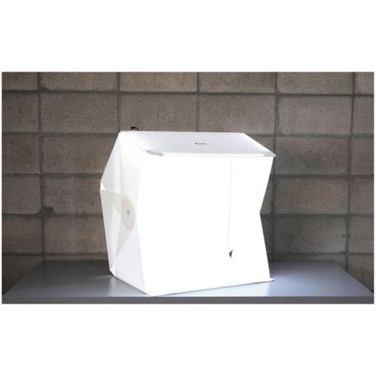 Caixa de luz fotográfica ORANGEMONKIE Foldio3 montagem magnética iluminação regulável