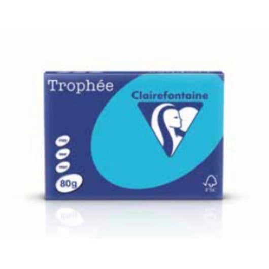 Carta Clairefontaine Trophée A3 80g/m² Giallo Fluo 500 Fogli FSC