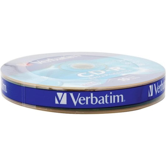 CD vierge Verbatim CD-R 52X 700MB 10PK OPS Wrap EP protection durable