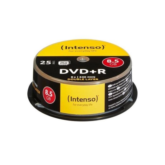 DVD Intenso 8,5 GB 8x Doppio Strato Bobina 25 unità