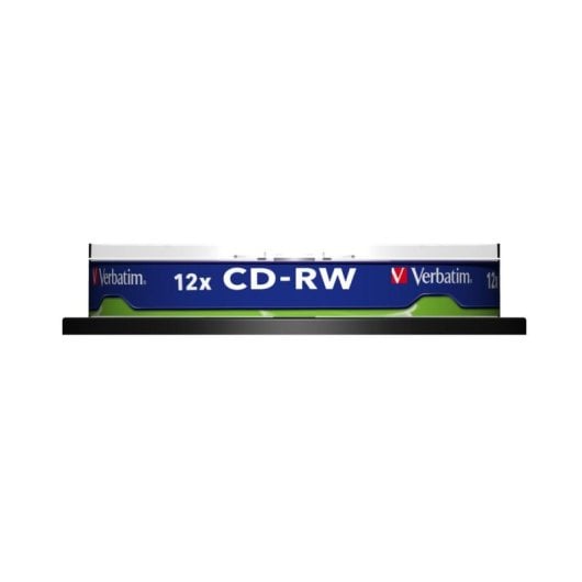 CD Verbatim CD-RW 12x 700MB wiederbeschreibbar Spindle 10 Stück