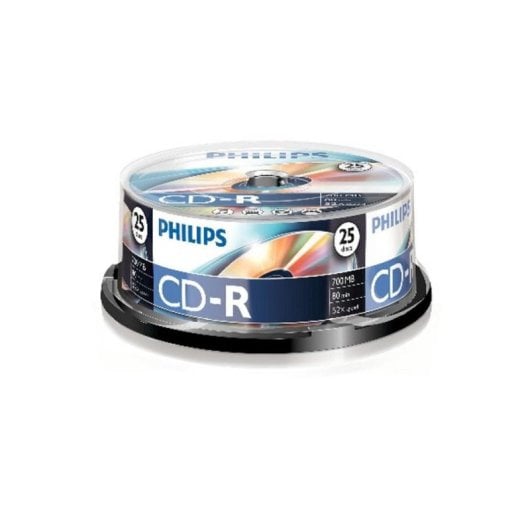 Bobine Philips CR7D5NB25/00 700 MB 52x Transparent