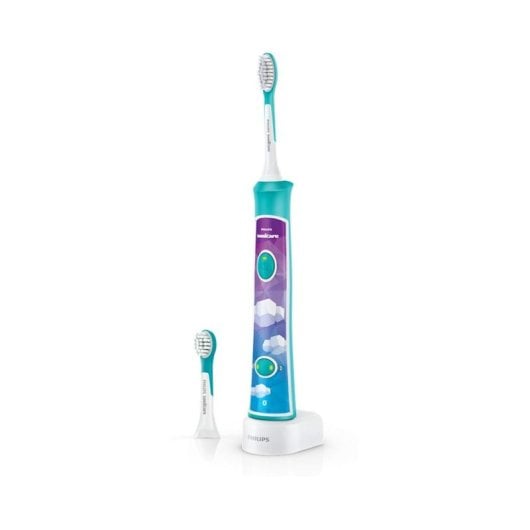 Escova de dentes elétrica Philips Sonicare For Kids HX6352/11 Bluetooth Aqua