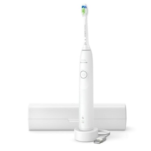 Schallzahnbürste Philips Sonicare 5300 HX7108/02 2 Stufen Drucksensor Timer Reiseetui