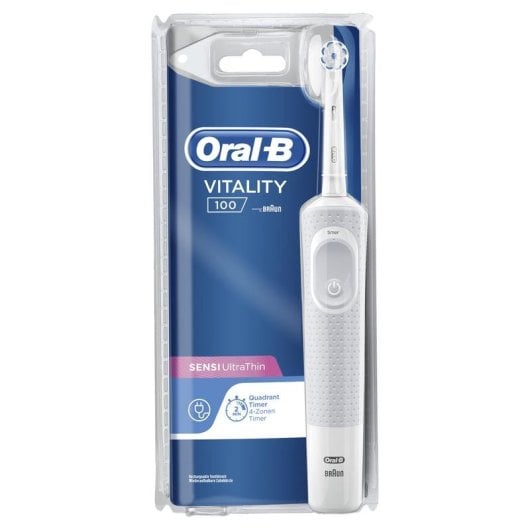 Spazzolino elettrico Oral-B Vitality 100 Ultrathin bianco oscillante 7600 RPM