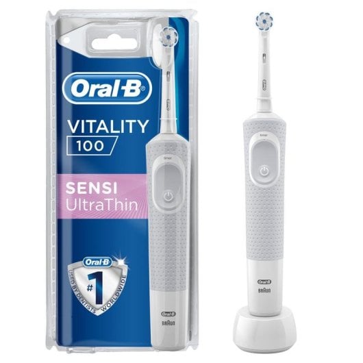 Spazzolino elettrico Oral-B Vitality 100 Ultrathin bianco oscillante 7600 RPM