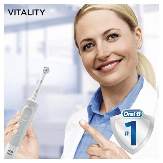 Spazzolino elettrico Oral-B Vitality 100 Ultrathin bianco oscillante 7600 RPM