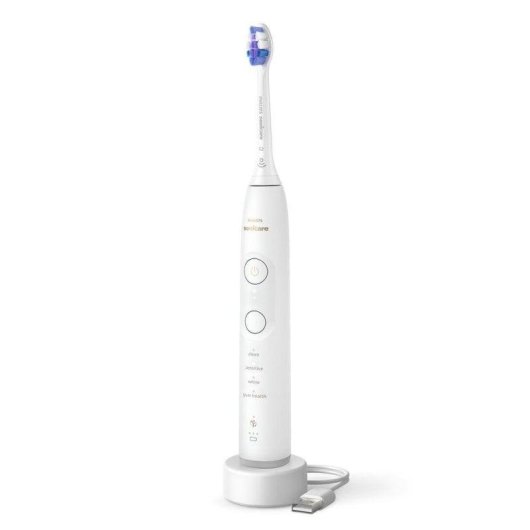 Escova de Dente Sónica Philips Sonicare 7100 HX7429/02 4 Modos 2 Cabeças Sensor App Temporizador