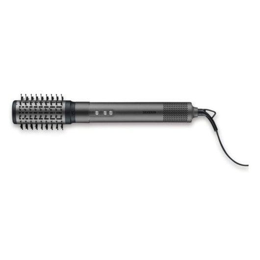 Brosse Soufflante Multifonction Severin WL 0683 1500W ionique céramique 3 Températures 5 Accessoires Gris