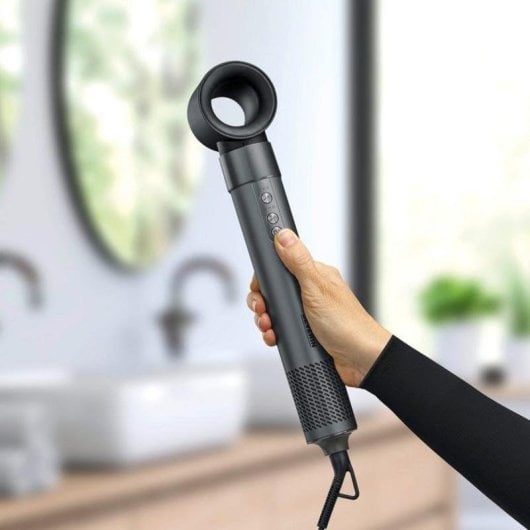 Brosse Soufflante Multifonction Severin WL 0683 1500W ionique céramique 3 Températures 5 Accessoires Gris