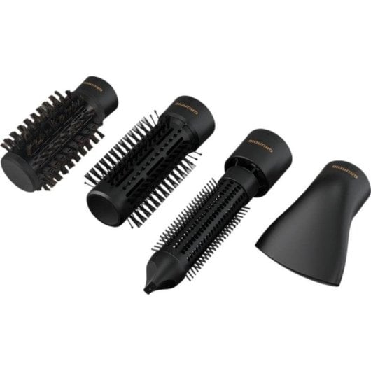 Brosse Soufflante Grundig HS 7080 1000W ionique céramique 2 Températures Rotation Automatique Noir Or Rose