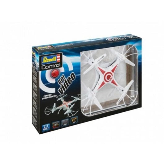 Drohne REVELL 23858 Quadrocopter mit Kamera 380 mAh Rot Weiß