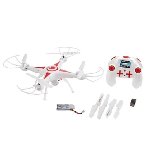 Drohne REVELL 23858 Quadrocopter mit Kamera 380 mAh Rot Weiß