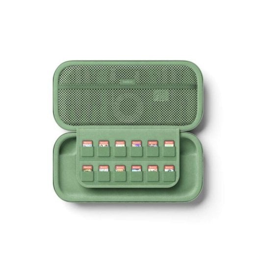 Funda Belkin ENA002HQSE para Nintendo Switch 2 verde resistente à água