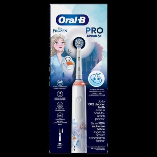 Spazzolino Elettrico Oral-B PRO 14876673 Junior 3 Modalità Frozen Multicolore