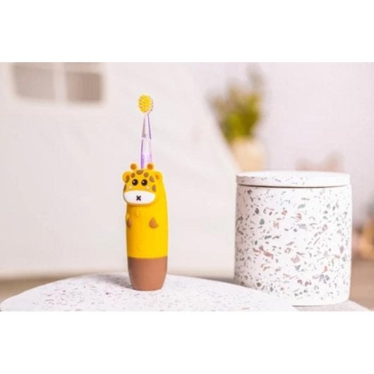 Spazzolino elettrico InnoGIO GIOgiraffe GIO-450YELLOW sonico bambini timer LED giallo