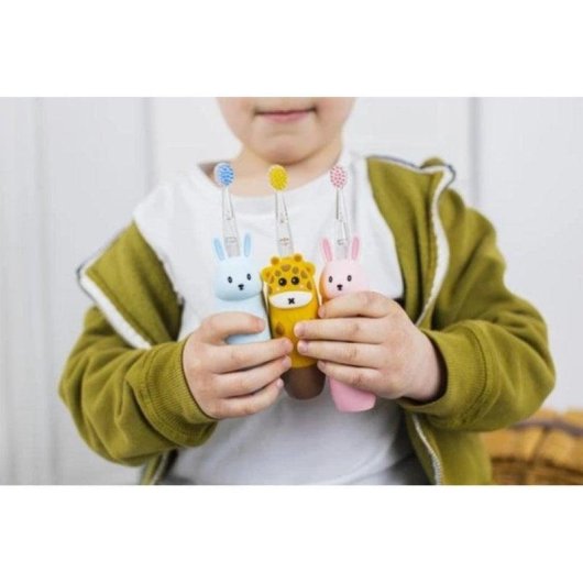 Spazzolino Sonico Bimbi InnoGIO GIOgiraffe 4 Modalita 2 Testine Timer