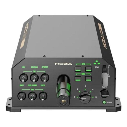 Base de vuelo Moza AY210 Force Feedback 9 Nm metal profesional