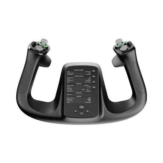 Base de vuelo Moza Racing MFY Yoke con 34 controles programables y RGB
