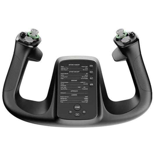 Base de vuelo Moza Racing MFY Yoke con 34 controles programables y RGB