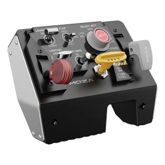 Panel de simulación Moza Racing MTLP 25 controles sensores Hall metálico