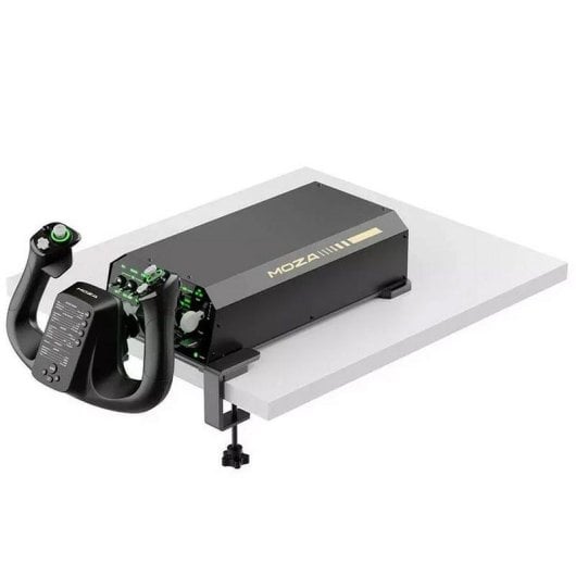 Abrazadera de mesa Moza Racing AS013 para base de vuelo metálica negra