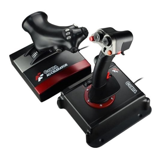 Joystick FlashFire Cobra V5 HOTAS 23 boutons capteur Hall USB PC