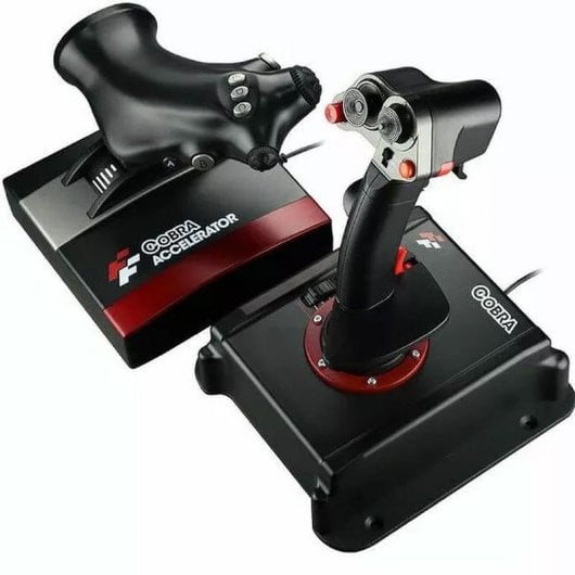 Joystick FlashFire Cobra V5 HOTAS 23 boutons capteur Hall USB PC