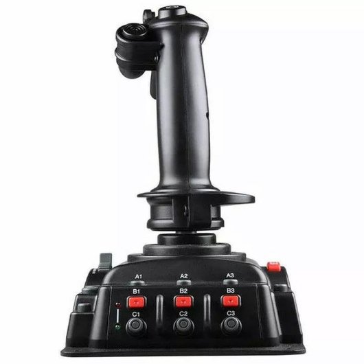 Joystick FlashFire Cobra V6 4 ejes sensor Hall 29 botones para PC