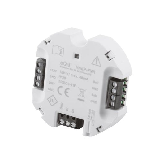 Control de Acceso Homematic IP HMIP-FWI Cableado Integrable Compatible App Hogar Seguro