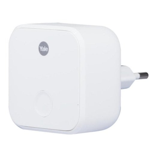 Serratura Intelligente Yale Connect WLAN-Bridge WiFi Apertura con App Compatibile con Alexa Google Assistant e Apple HomeKit