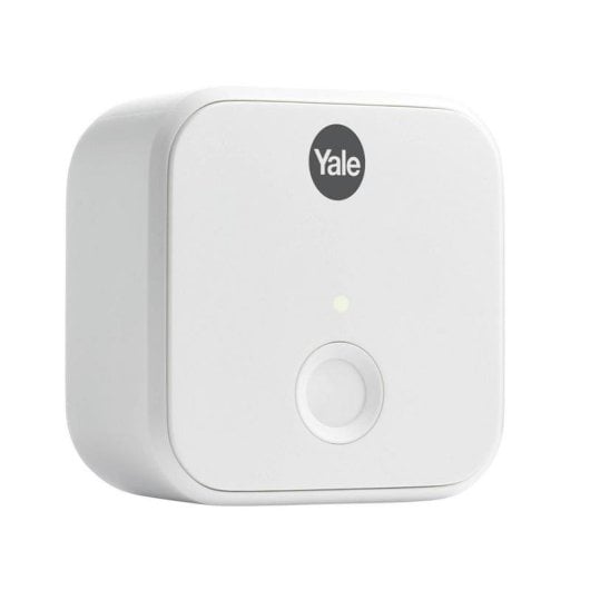 Serratura Intelligente Yale Connect WLAN-Bridge WiFi Apertura con App Compatibile con Alexa Google Assistant e Apple HomeKit