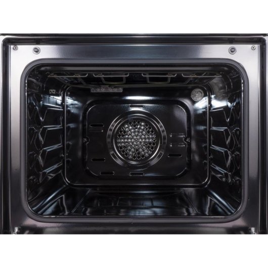 Cocina eléctrica SVAN SKV4600X vitrocerámica inox 4 zonas horno 56 L A