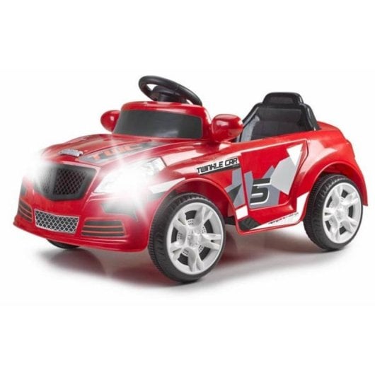 Coche eléctrico infantil FEBER Drive Rojo con mando y batería recargable