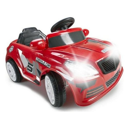 Coche eléctrico infantil FEBER Drive Rojo con mando y batería recargable