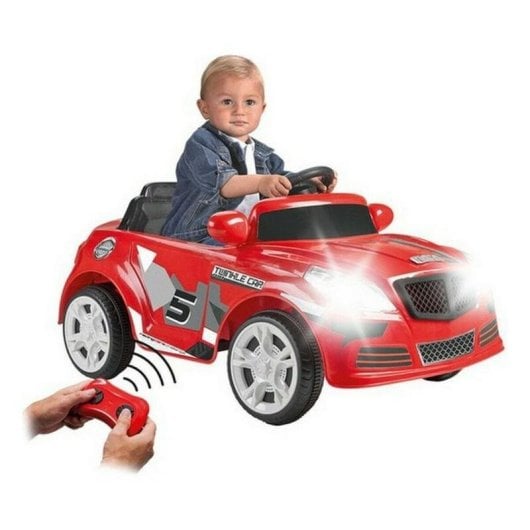 Coche eléctrico infantil FEBER Drive Rojo con mando y batería recargable