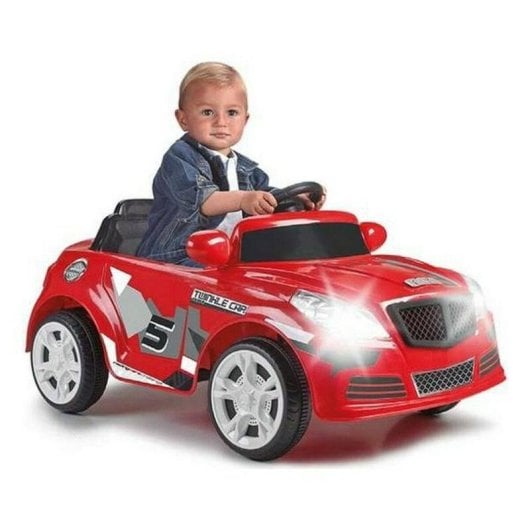Coche eléctrico infantil FEBER Drive Rojo con mando y batería recargable