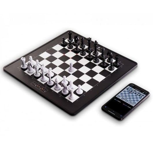 Tabuleiro de Xadrez Eletrónico Millennium M841 Bluetooth USB LEDs 18h bateria