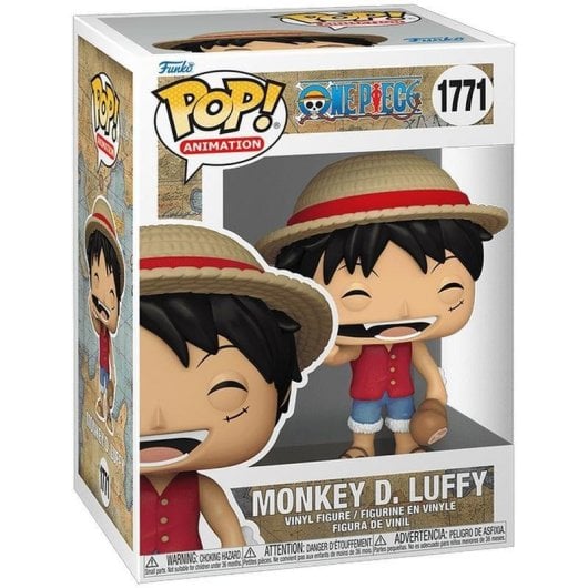 Figure de collection Funko Pop! Pop! 80365 Monkey D. Luffy One Piece vinyle multicolore 9 cm