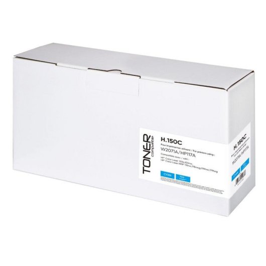 Toner laser Genérica HL117ACNE compatible HP 117A W2071A cyan 700 pages