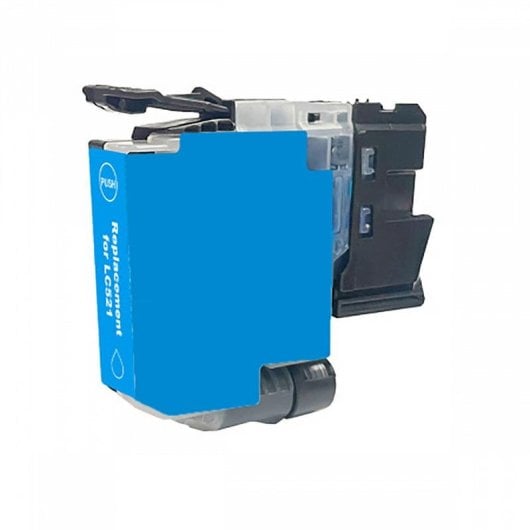 Cartouche d'encre UPrint BJ521CUP Cyan Compatible Brother LC521 8 ml