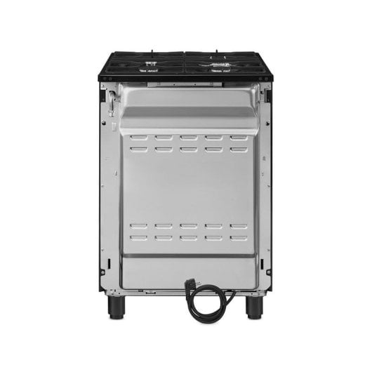 Cuisinière SMEG Concert CX61GMBL 4 feux gaz four électrique 70L inox noir