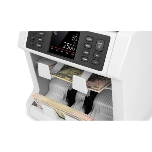 Geldzählmaschine Safescan 2985-SX 3.5" Touchscreen Mehrwährungsfähig Falschgelderkennung