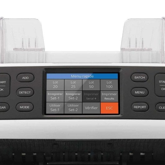 Banknotenzähler Safescan 112-0648 mit 3,5" Display, USB, Multicurrency