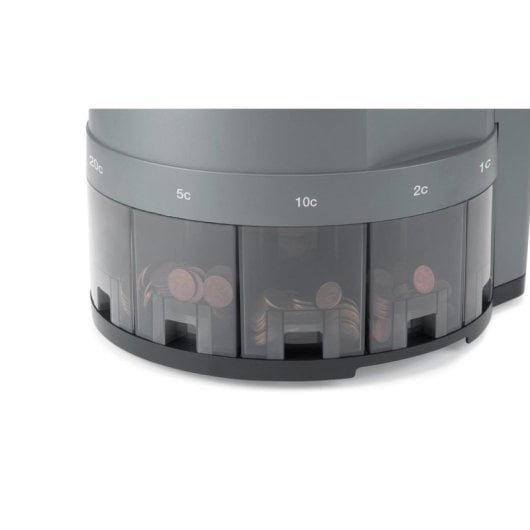 Geldzählmaschine Safescan 1450 Grau 1000 Münzen Kapazität LCD Batchfunktion