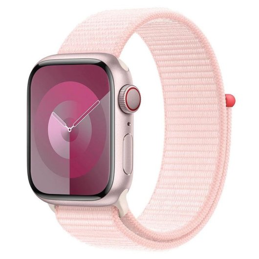 Bracelet sport Casyx WBD-SPR42-0001 42 mm boucle rose pour Apple Watch
