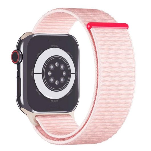 Bracelet sport Casyx WBD-SPR42-0001 42 mm boucle rose pour Apple Watch