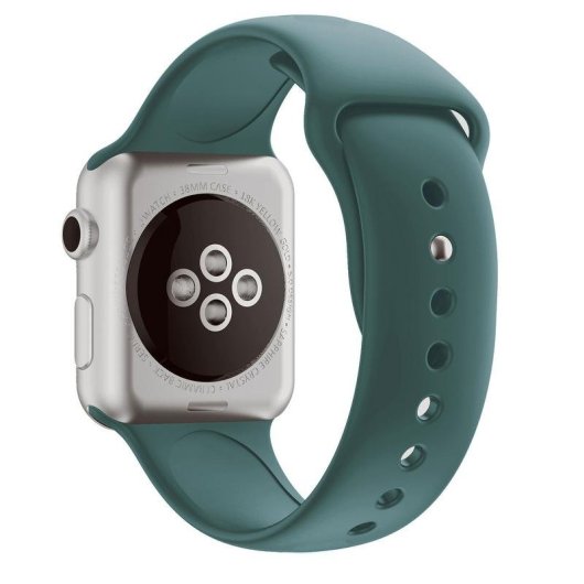 Bracelet Casyx WBD-SLC42-0002 Silicone Vert 42-49 mm Compatible Apple Watch
