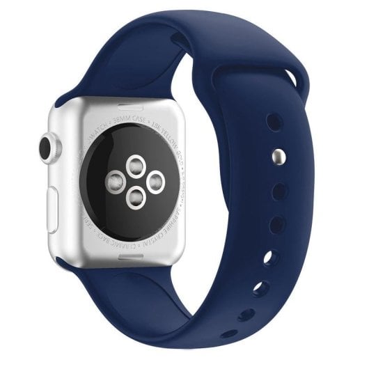 Bracelet CASYX WBD-SLC42-0005 Silicone Bleu pour Apple Watch 42/49 mm